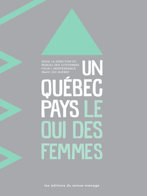 cover image of Un Québec pays